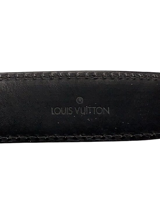 Louis Vuitton Ceinture Classic Epi Unknown Leather Black Belt Gold main image 8